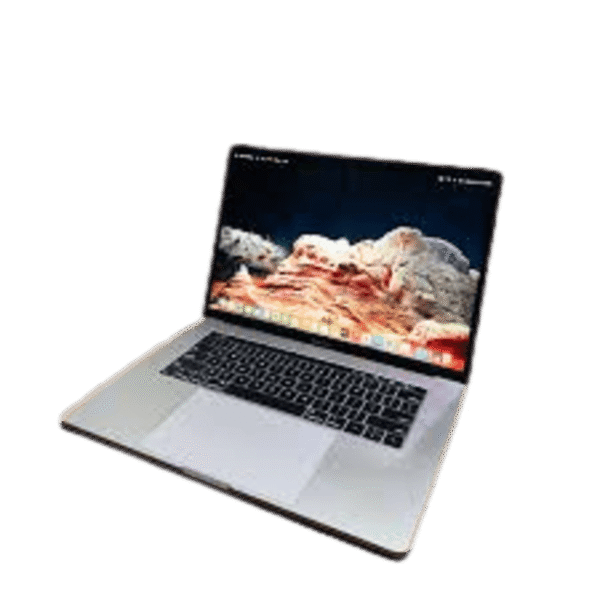 Apple MacBook Pro 16-inch (2019) with Intel Core i9, 32GB RAM, 512GB SSD, AMD Radeon Pro 5500M 4GB graphics, Liquid Retina display, Touch Bar, and macOS Tahoe