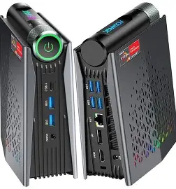 ACEMAGIC S3A Mini Gaming PC with Ryzen 7 845H 16GB RAM and 512GB SSD